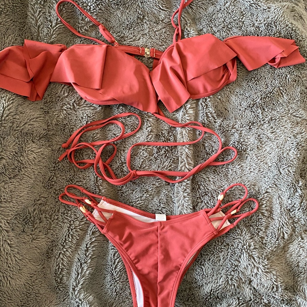 Coral Two Piece